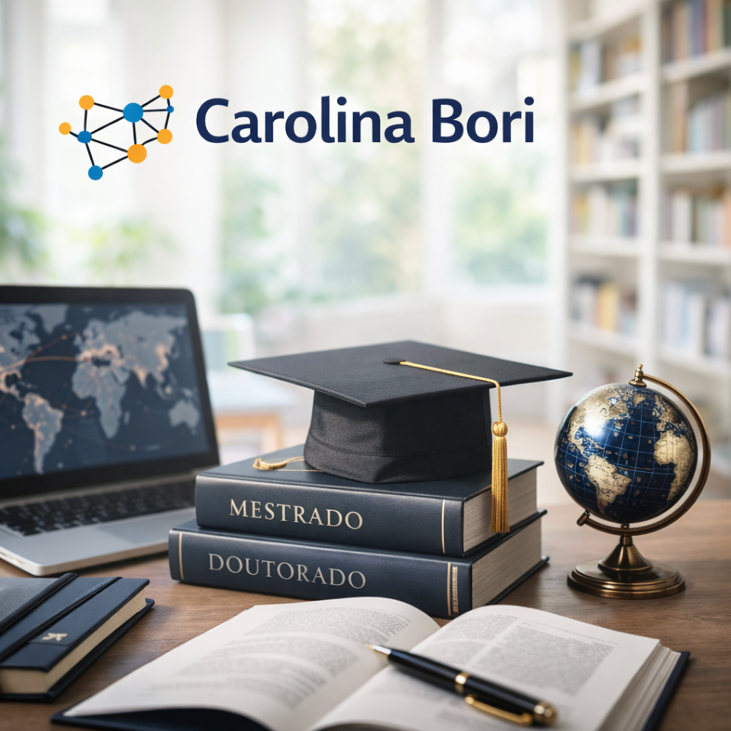 Interface da Plataforma Carolina Bori